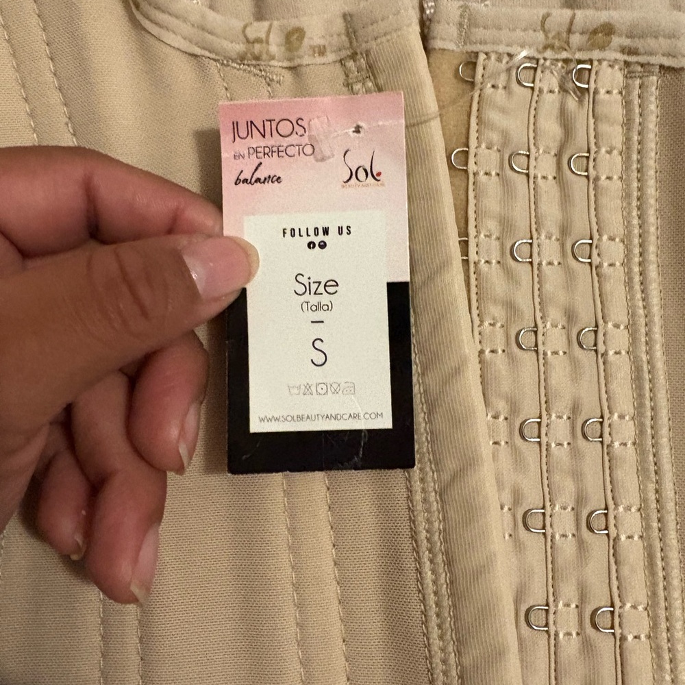 Beige Shapewear Corset
